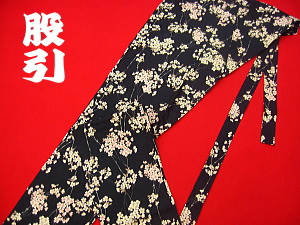 義若オリジナル激安セール柄股引き しだれ桜